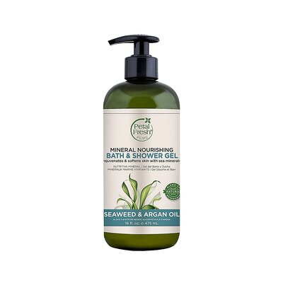 Petal Fresh Mineral Nourishing Bath & Shower Gel Seaweed & Argan Oil - 475ml