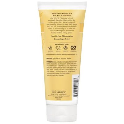 Burt's Bees Body Lotion Aloe & Buttermilk - 170gr