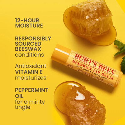 Burt's Bees Lip Balm Beeswax - 4,25gr