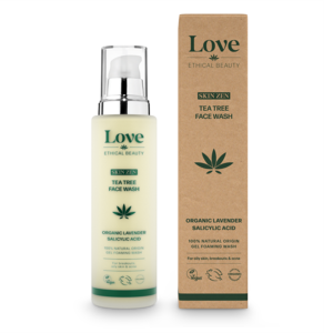 Love Ethical Beauty Skin Zen balance Tea Tree Face Wash - 100ml