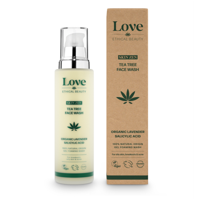 Love Ethical Beauty Skin Zen balance Tea Tree Face Wash - 100ml