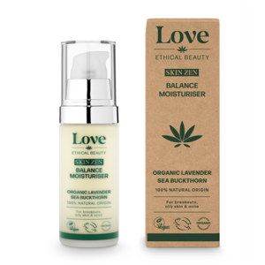 Love Ethical Beauty Skin Zen Balance Moisturiser - 30ml