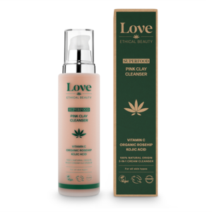 Love Ethical Beauty Superfood | Pink Clay Cleanser - 100ml