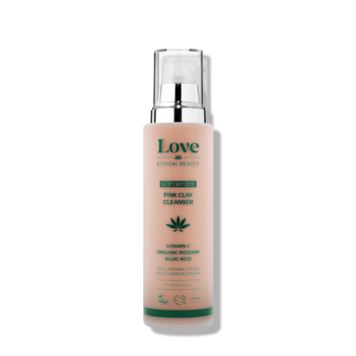 Love Ethical Beauty Superfood | Pink Clay Cleanser - 100ml