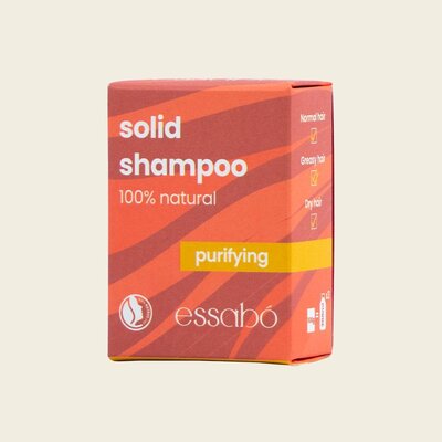 Essabó Solid Shampoo Purifying - 100gr of 40gr Sample