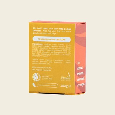 Essabó Solid Shampoo Purifying - 100gr of 40gr Sample