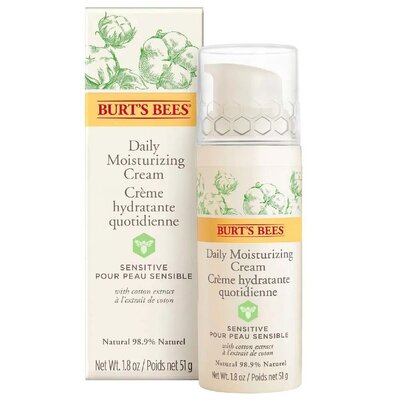 Burt's Bees Sensitive Daily Moisturizing Cream - 51gr