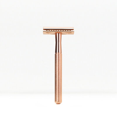 Bambaw Metalen Scheermes Roségoud
