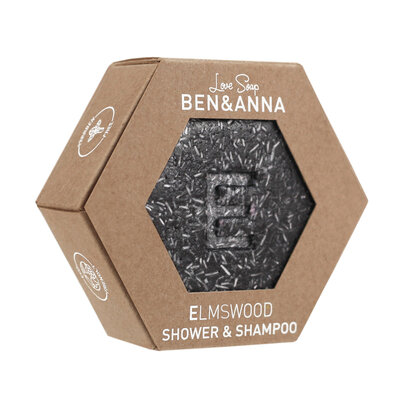 BEN&ANNA Love Soap Elm Wood Shower & Shampoo 60g - Sale