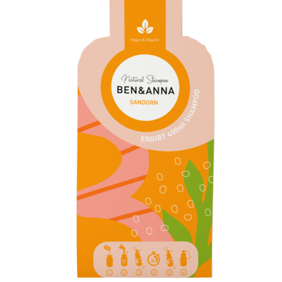 BEN&ANNA Sanddorn (Sea Buckthorn) Shampoo Flakes