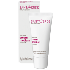 Santaverde Aloe Vera Cream Medium zonder parfum 30ml