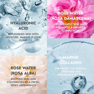 Alteya Organics Organic Rose Glow Elasticity Collagen Face Mist  - 120ml