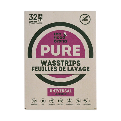 The Good Brand Wasstrips Lavender 32 of 64 wasbeurten