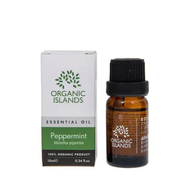 Organic Islands Peppermint Organic Essential Oil - 10ml