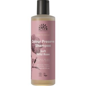 Urtekram Soft Wild Rose Colour Preserve Shampoo - 250ml