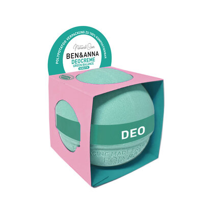 BEN&ANNA Poly Potato Deocreme 40g Green Balance