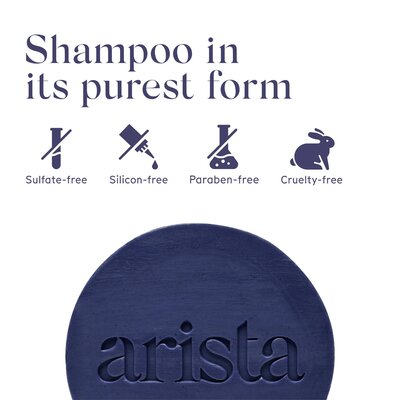 Arista Ayurveda  Shampoo Bar - Paars - 80gr