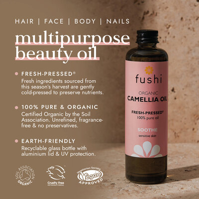Fushi Wellbeing Organic Camellia Oil - 100ml