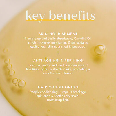 Fushi Wellbeing Organic Camellia Oil - 100ml