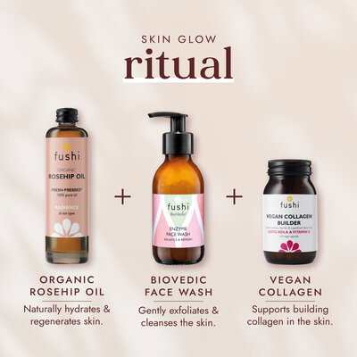 Fushi Wellbeing Organic Rosehip Seed oil  - 100ml, 50ml, 30ml of 10ml