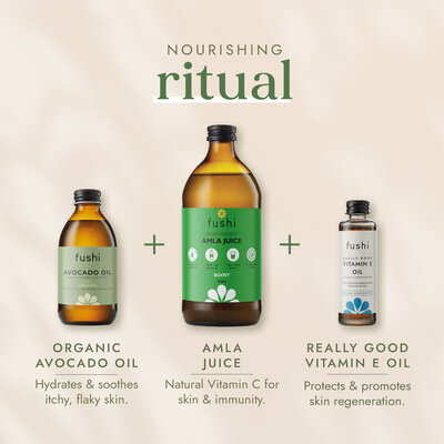 Fushi Wellbeing Avocado Oil -  Organic - 100ml of 10ml