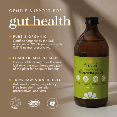 Fushi Wellbeing Aloe Vera Juice - organic - 500ml
