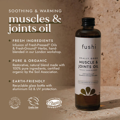 Fushi Wellbeing Really Good Muscle & Joints Oil - 100ml