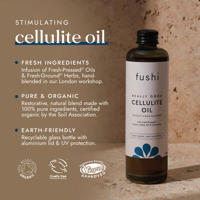 Fushi Wellbeing Really Good Cellulite Oil - 100ml of 10ml