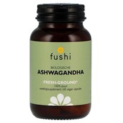 Fushi Wellbeing Biologische Ashwagandha, 60 Veganistische Capsules