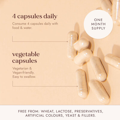 Fushi Wellbeing Vegan Collageen vorming, 120 veganistische capsules