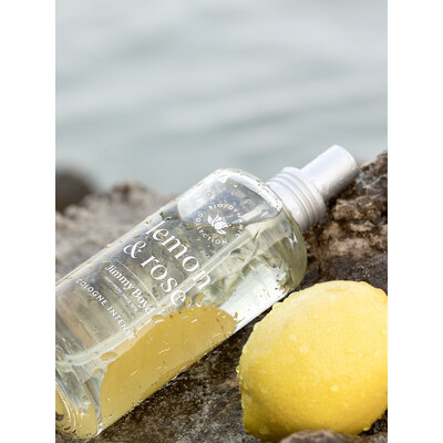Jimmy Boyd Organic Lemon & Rose - 200ml of Sample doekje