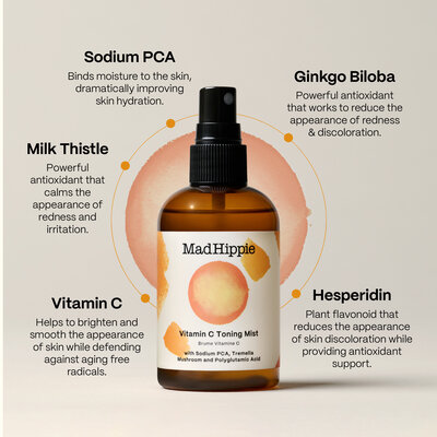 Mad Hippie Vitamin C Toning Mist - 118ml