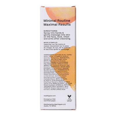 Mad Hippie Vitamin C Toning Mist - 118ml