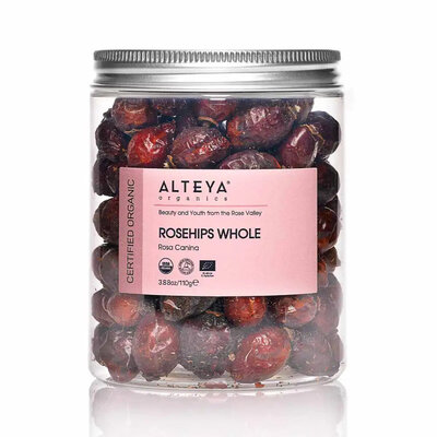 Alteya Organics Organic Dry Whole Rose Hips 110g of 260g