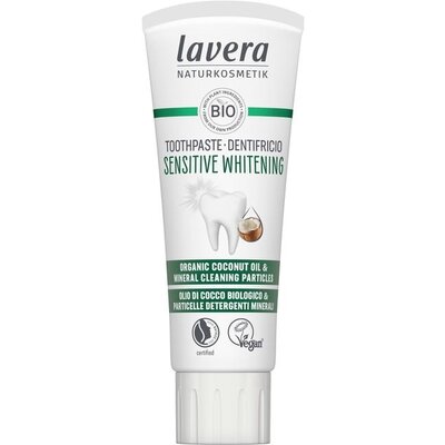 Lavera Tandpasta sensitive whitening bio