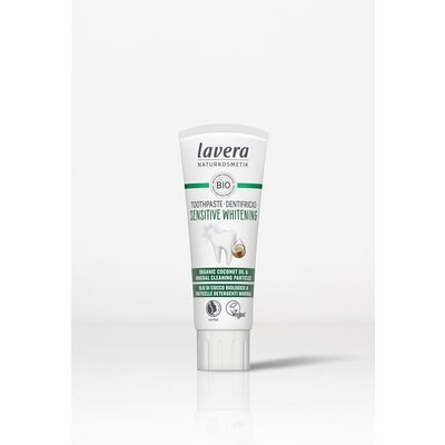 Lavera Tandpasta sensitive whitening bio