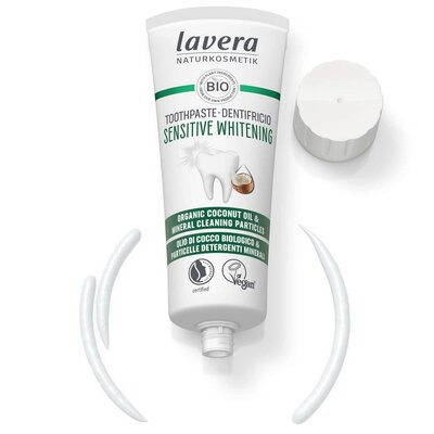 Lavera Tandpasta sensitive whitening bio
