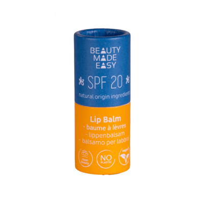 Beauty Made Easy Paper Tube Lip Balm SPF 20