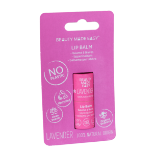 Beauty Made Easy Papertube lipbalm  Lavender