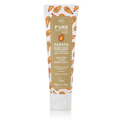 P'URE Papayacare Papaya Baby Balm 50g