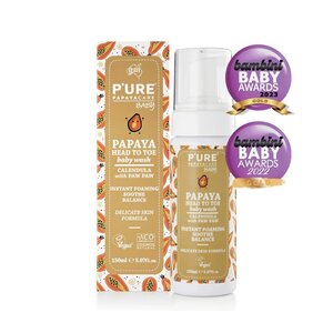 P'URE Papayacare Papaya Baby Head To Toe Wash 150ml