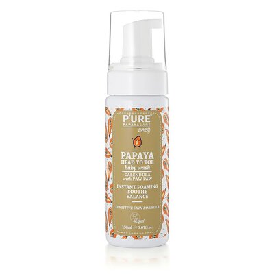 P'URE Papayacare Papaya Baby Head To Toe Wash 150ml