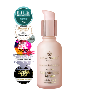 Living Nature Duo Dawn to Dusk: Active Brightening Serum & Advanced Night Serum