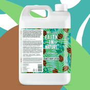 Faith in Nature Hand & Bodylotion - Coconut 5L - Refill