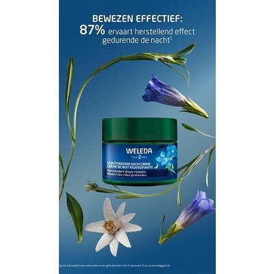 Weleda Versterkend Nachtcreme met Blauwe Gentiaan & Edelweiss