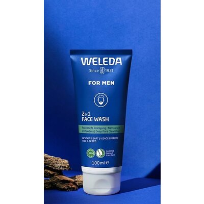 Weleda Men 2in1 Reinigingsgel voor gezicht & baard