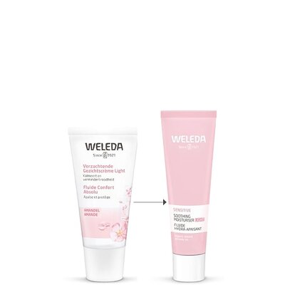 Weleda Sensitive Hydraterende Gezichtscrème Light