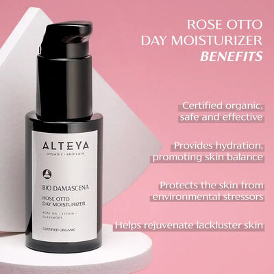 Alteya Organics Bio Damascena Rose Otto Day Moisturizer 50ml