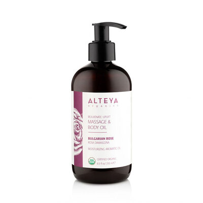 Alteya Organics Rejuvenating Massage and Body Oil Bulgarian Rose 125ml