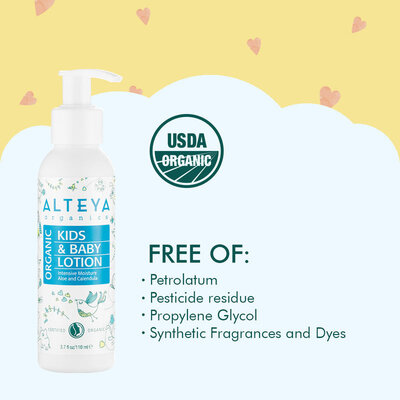 Alteya Organics Organic Kids & Baby Lotion 110ml